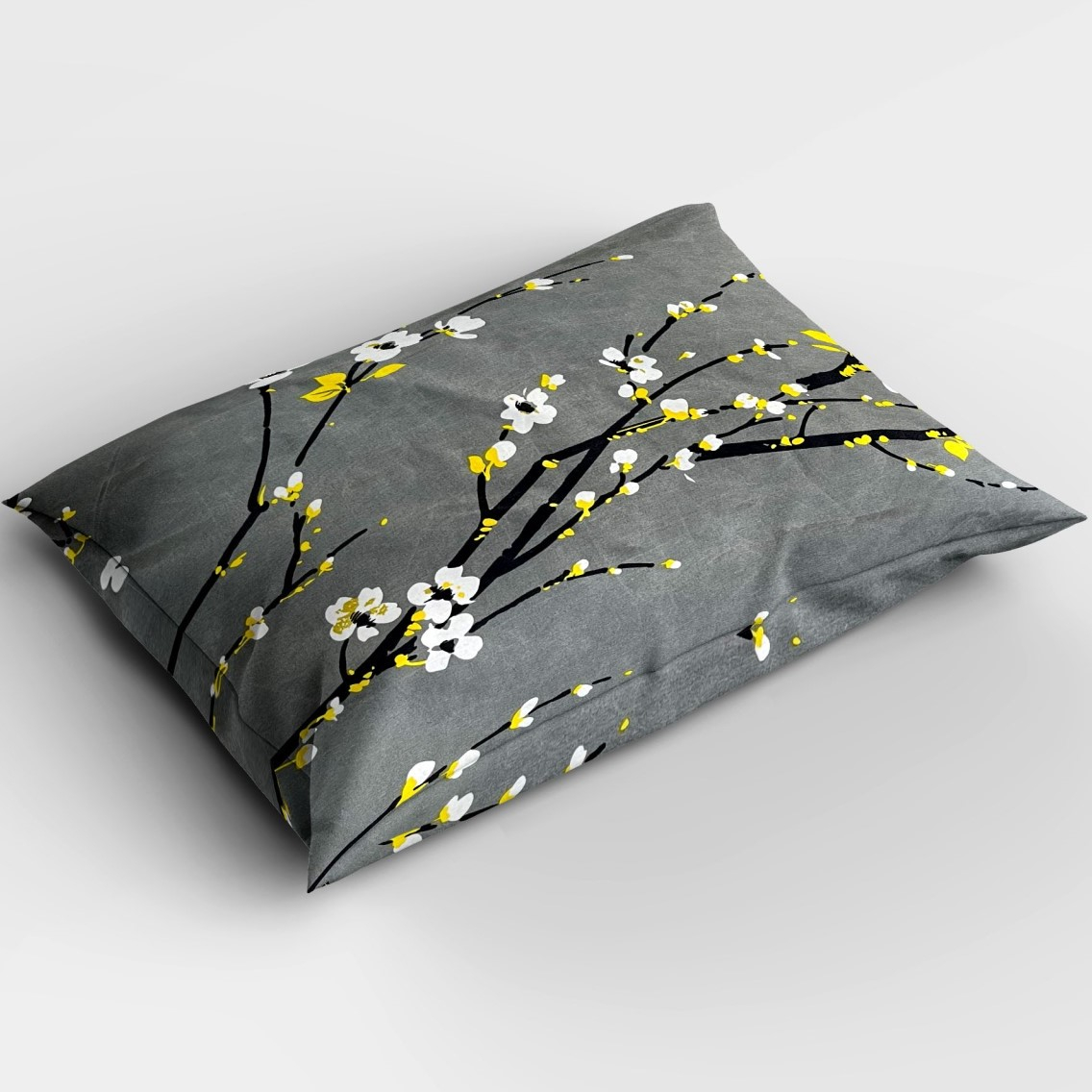 سرویس ملحفه کوکو جم مدل دیجی گل یخ یک نفره 2 تکه