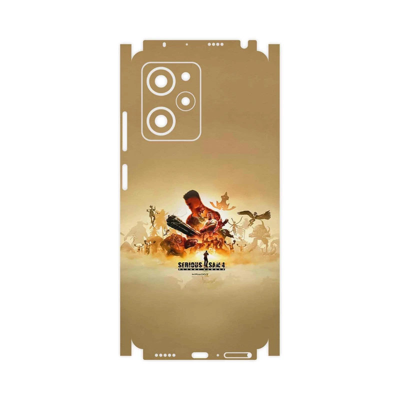 برچسب پوششی ماهوت مدل Serious Sam Game Series-FullSkin مناسب برای گوشی موبایل شیائومی Poco X5 Pro