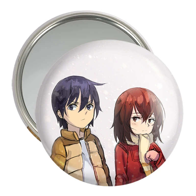 آینه جیبی خندالو مدل ساتورو و کایو انیمه اریزد کد 32211