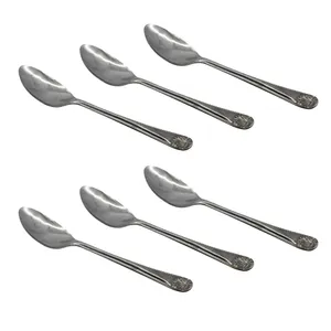 قاشق غذاخوری مدل مریم کد 01 بسته 6 عددی