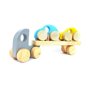 اسباب بازی نیمو چوبک مدل کامیون و ماشین مجموعه سه عددی