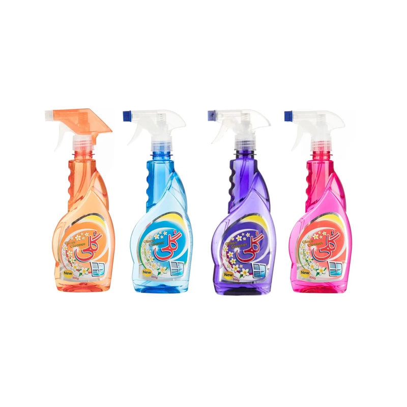 شيشه پاک کن اکتیو مدل A4 حجم 500 میلی لیتر مجموعه 4 عددی