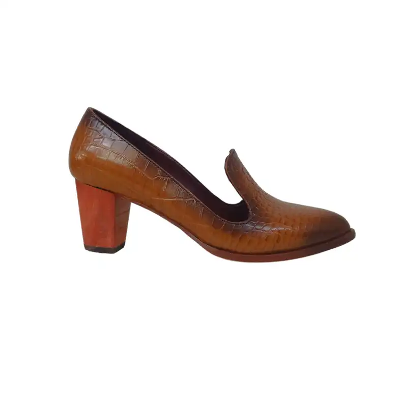 کفش زنانه مدل ZPMN 81 CHRM رنگ قهوه ای