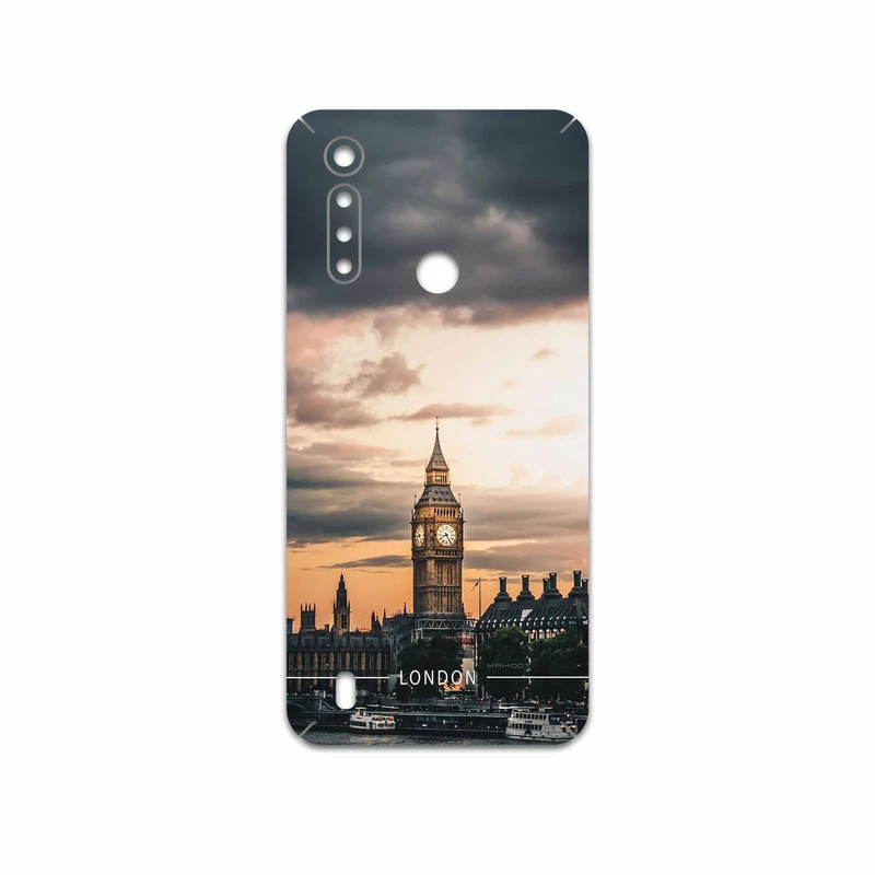 برچسب پوششی ماهوت مدل London City مناسب برای گوشی موبایل موتورولا Moto G8 Power Lite