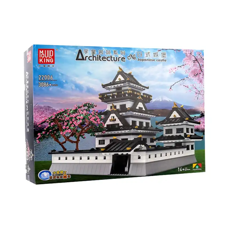 ساختنی مولد کینگ مدل قلعه تاریخی Himeji ژاپن