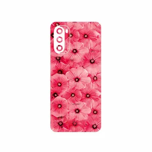 MAHOOT Pink_Flower Cover Sticker for Motorola Moto G52