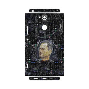 MAHOOT Collage of Steve Jobs 2-FullSkin Cover Sticker for Sony Xperia XA2
