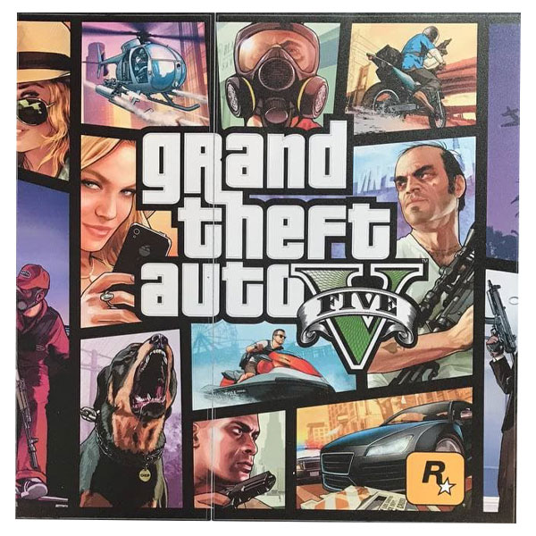 برچسب پلی استیشن ۴ فت آیگیمر مدل Grand Theft Auto2