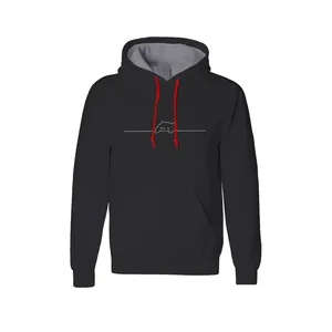 هودی مردانه مدل Cute کد K18 رنگ مشکی