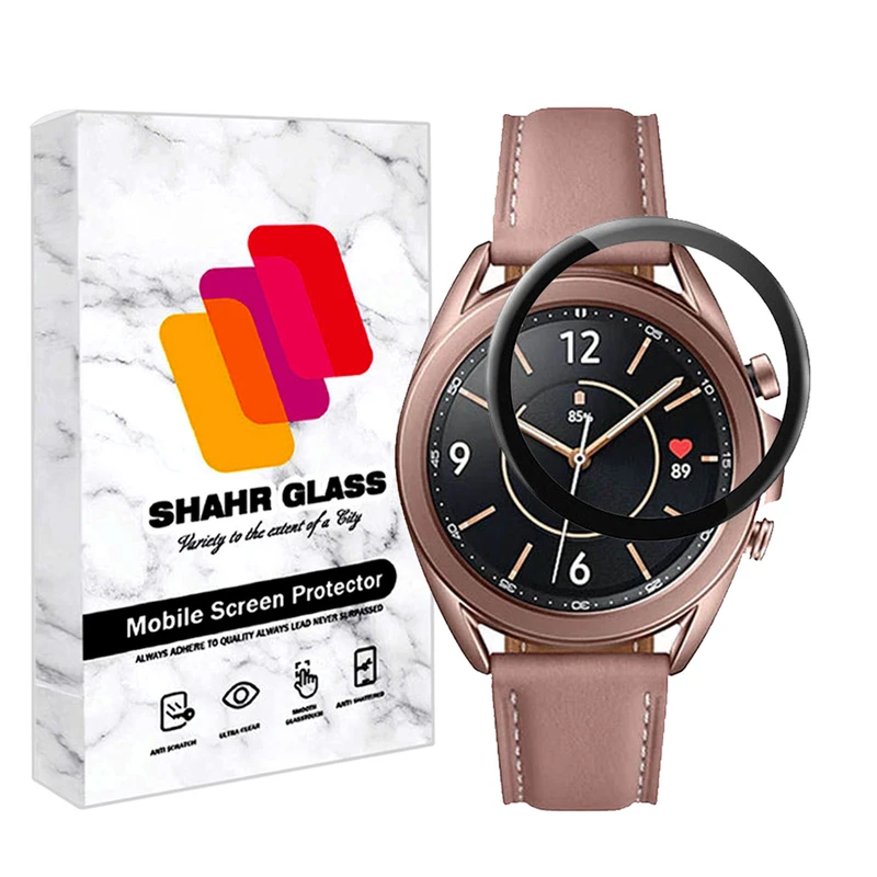 محافظ صفحه نمایش شهر گلس مدل PMMAWSH مناسب برای ساعت هوشمند سامسونگ Galaxy Watch 3 45 mm