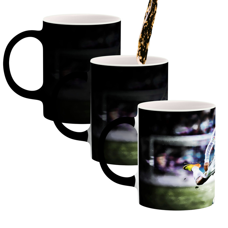 ماگ حرارتی کاکتی طرح Ronaldo رونالدو مدل mgh43123