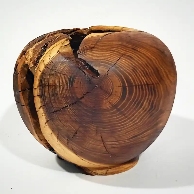 گلدان چوبی مدل روستیک شاتوت