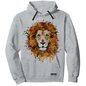 هودی مردانه 27 مدل Lion Brown کد MH364