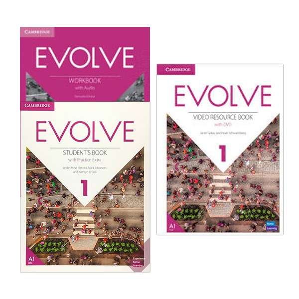 کتاب Evolve 1 و Video Resource Book Evolve 1 اثر Leslie Anne Hendra و Mark Ibboston و Kathryn ODell انتشارات دانشگاه کمبریج 3 جلدی کتاب Evolve 1 و Video Resource Book Evolve 1 اثر Leslie Anne Hendra و Mark Ibboston و Kathryn O'Dell انتشارات دانشگاه کمبریج 3 جلدی