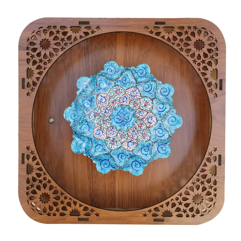 تابلو میناکاری مدل گل کد 1000