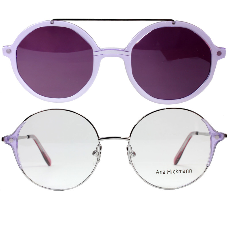 فریم عینک طبی مدل 69957 به همراه کاور آفتابی