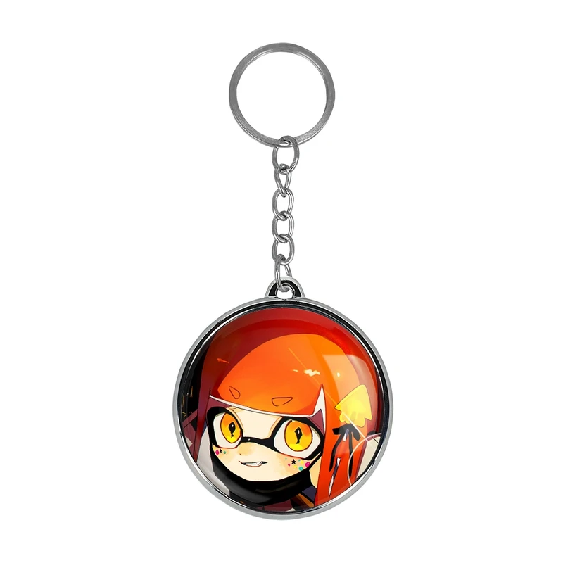 جاکلیدی خندالو طرح بازی اسپلاتون (Splatoon) مدل دوطرفه کد 3330633307