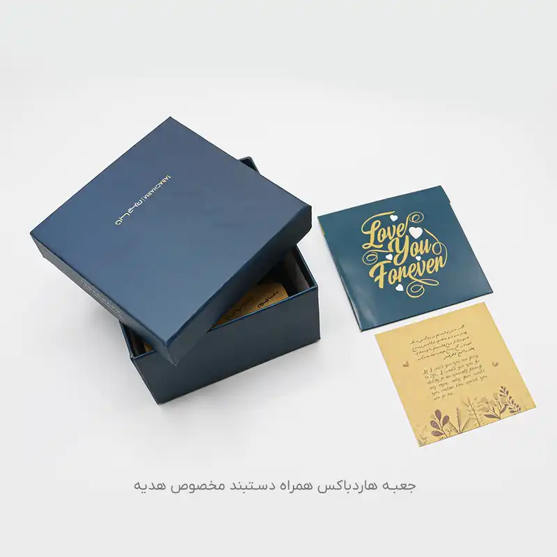 دستبند نقره تابا مدل فرکانس صدا  کد DK4152