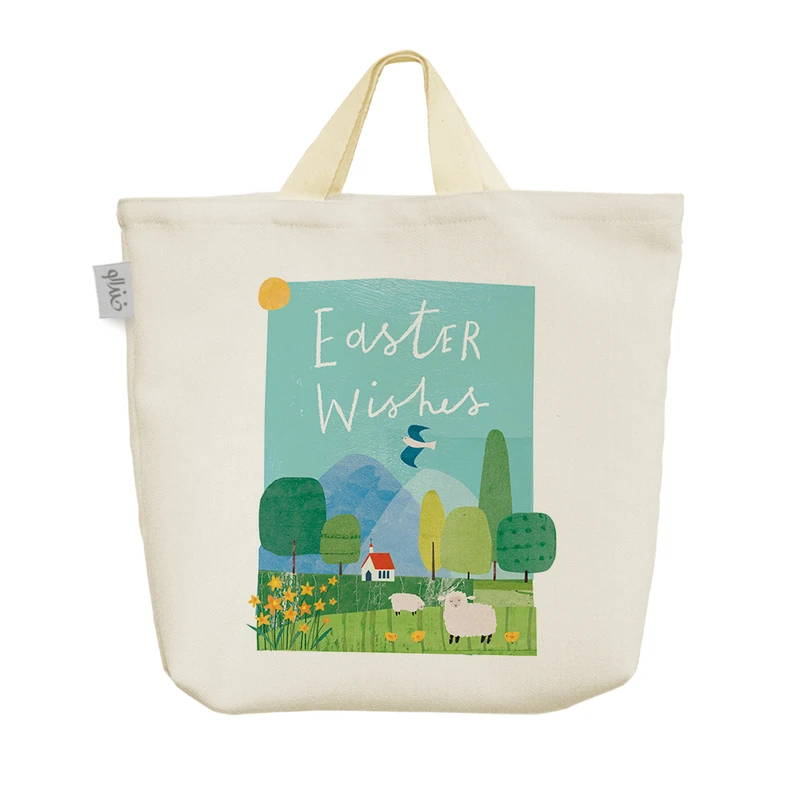 ساک خرید خندالو مدل منظره طبیعت کد H1124