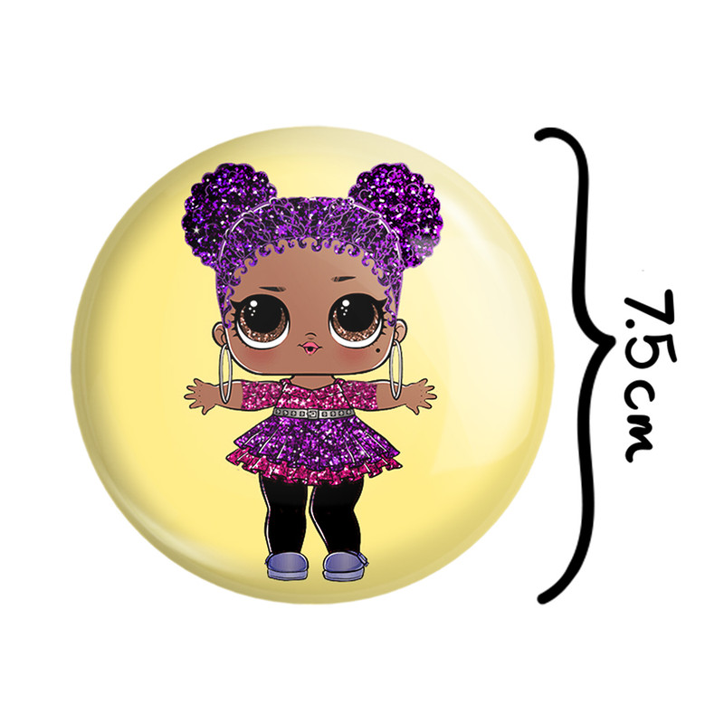 آینه جیبی خندالو مدل عروسک ال او ال LOL کد 27870