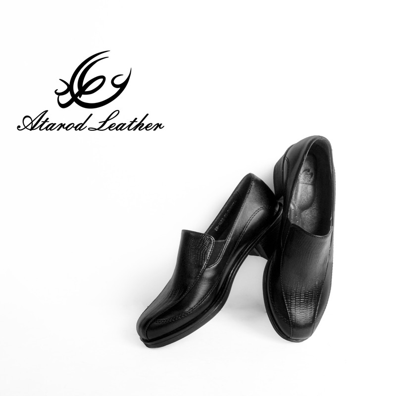 کفش زنانه چرم عطارد مدل چرم طبیعی کد SH280