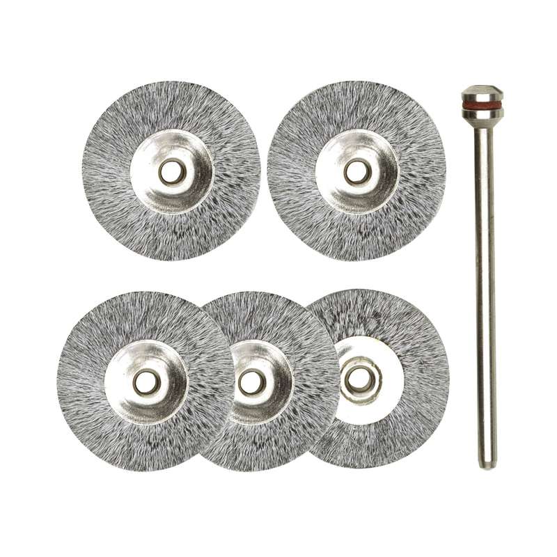 مجموعه 6 عددی برس فولادی پروکسون کد 28952