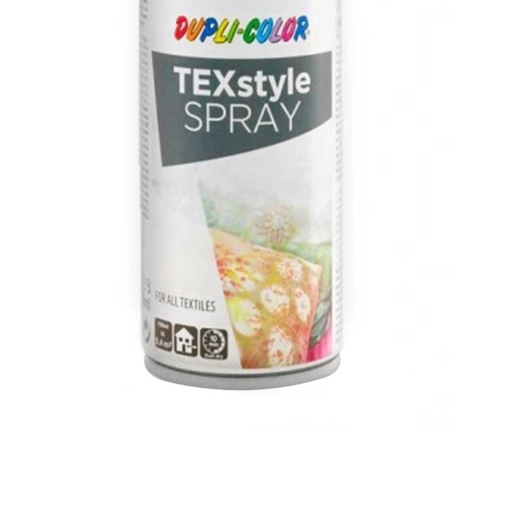 اسپری رنگ پارچه نقره ای دوپلی کالر مدل TEXstyle حجم 150میلی لیتر