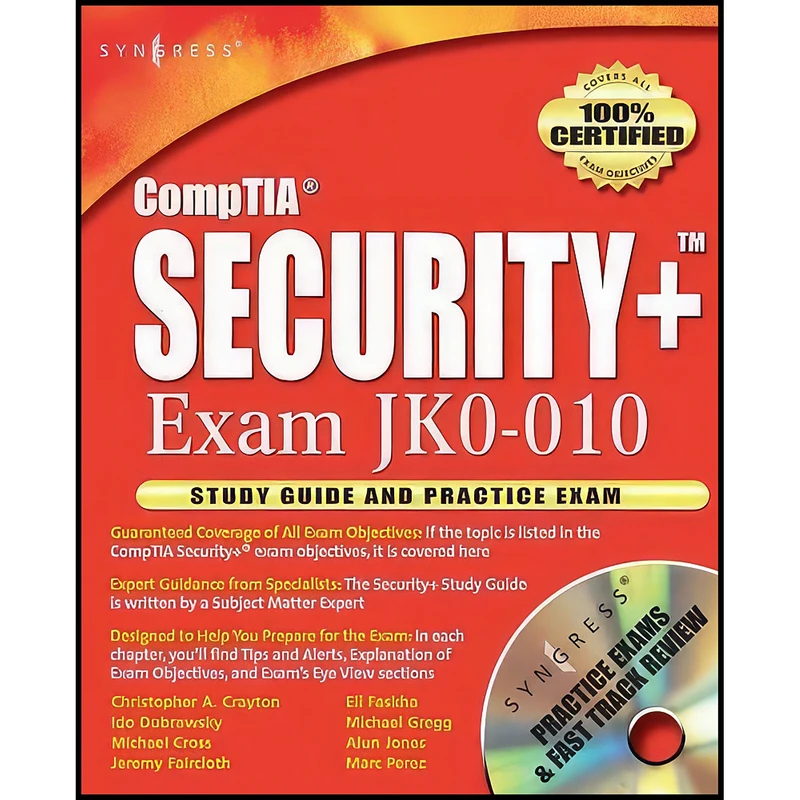 کتاب Security+ Study Guide اثر Ido Dubrawsky and Jeremy Faircloth انتشارات Syngress