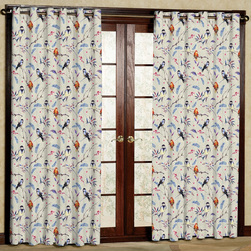 پرده مدل مخمل پانچی کد 1962T2 سایز 200x140 سانتی متر