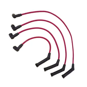 وایر تقویتی شمع خودرو کی جی ام مدل 09 مناسب برای پراید بسته 4 عددی