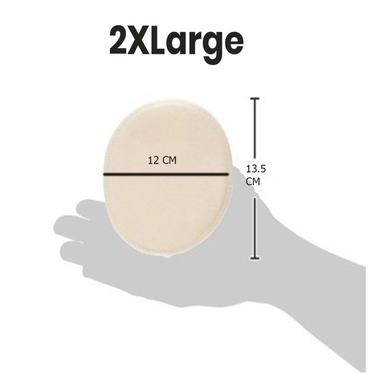 پد عرق گیر هیاهو مدل  Lady Sun کد 2XLarge بسته 2 عددی  -  - 2