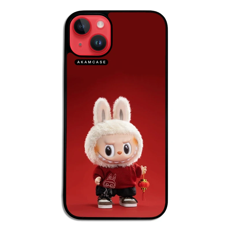 کاور آکام مدل AMC-WA14PLUS-LABUBU-23 مناسب برای گوشی موبایل اپل iPhone 14 Plus