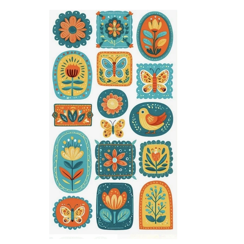 برچسب طرح نقش و نگار سنتی و ایرانی کد 839