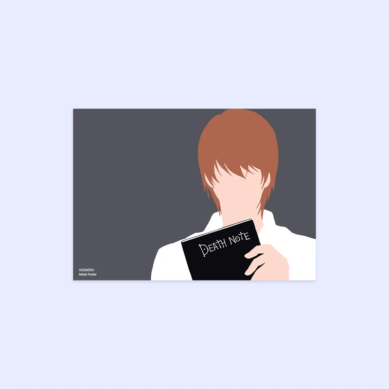 پوستر هومرو مدل فلزی طرح انیمه Death Note کد PS1105