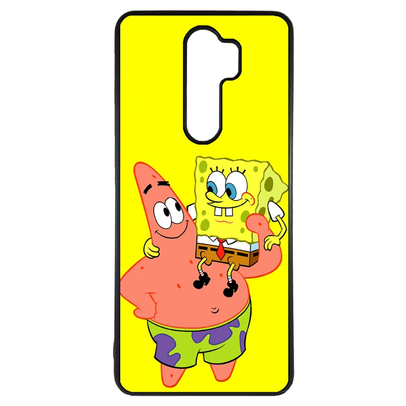 کاور طرح باب اسفنجی کد 1146 مناسب برای گوشی موبایل شیائومی redmi note 8 pro