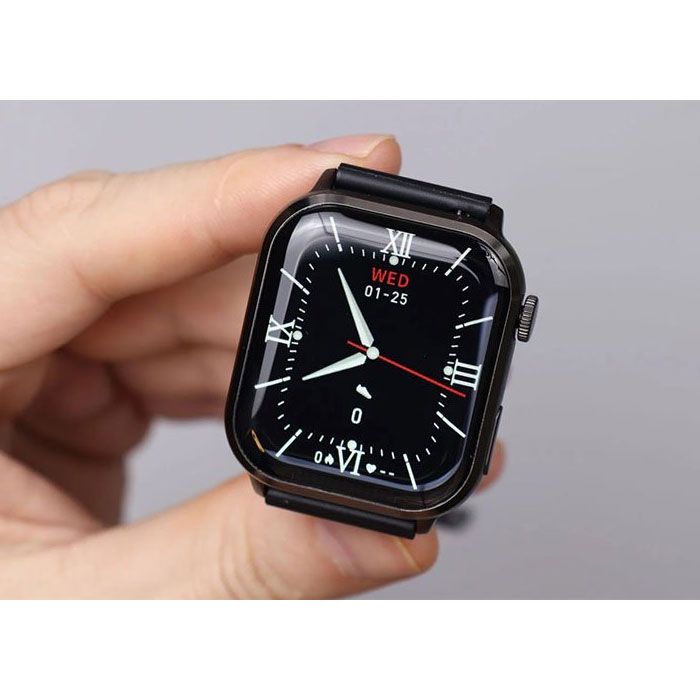 ساعت هوشمند آی می لب مدل IMILAB W02 دارای قابلیت های صفحه نمایش رنگی، صفحه نمایش لمسی، کنترل موسیقی (Music Player)، کنترل سطح اکسیژن خون، قابلیت مکالمه از طریق بلوتوث بند سیلیکون -  - 13