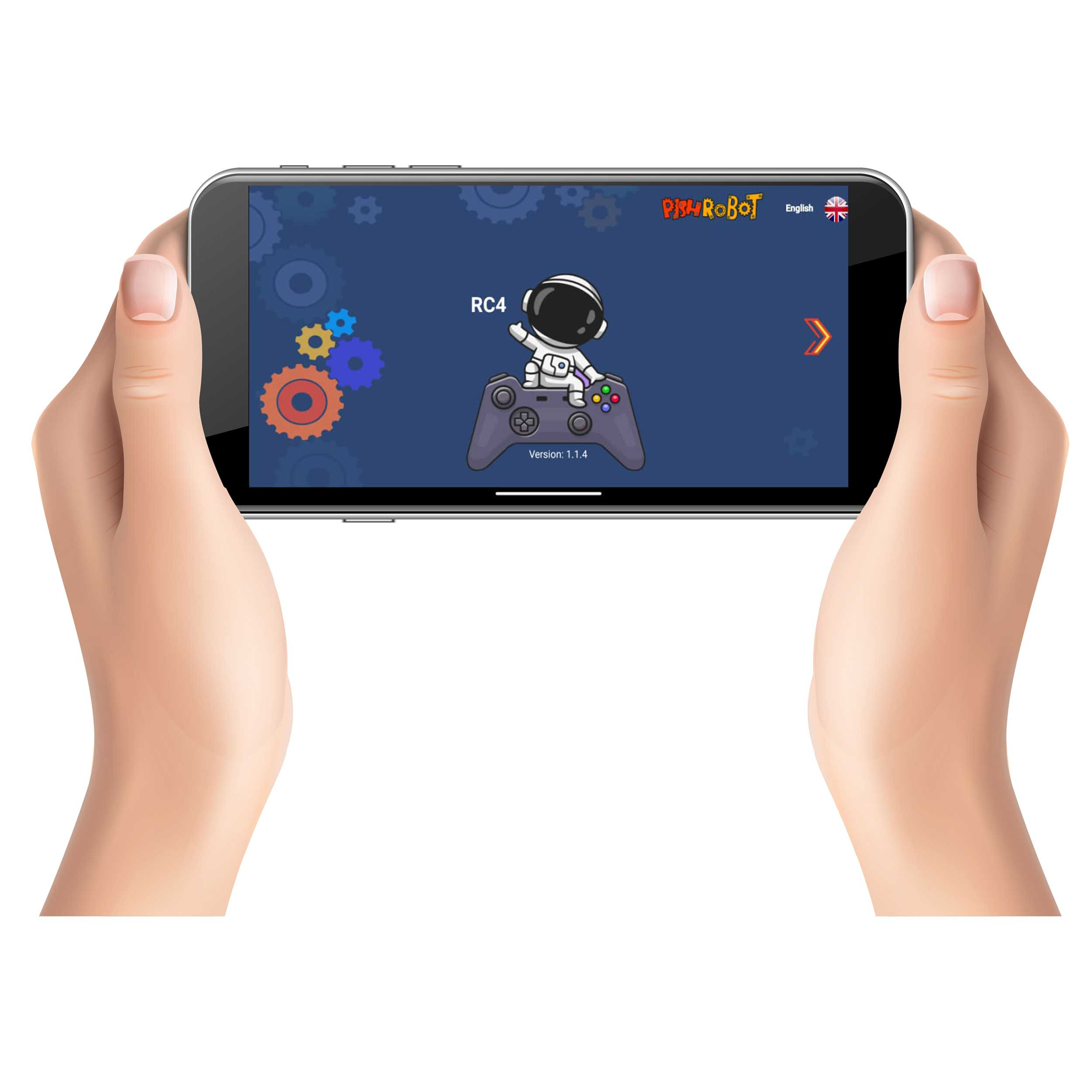 ریموت کنترل بلوتوثی پیشروبات مدل RC4