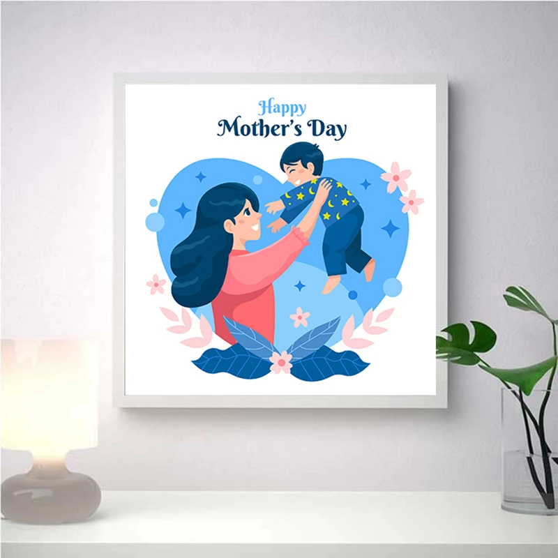 تابلو
کودک مدل دکوراتیو طرح  HAPPY MOTHERS DAY کد 0476