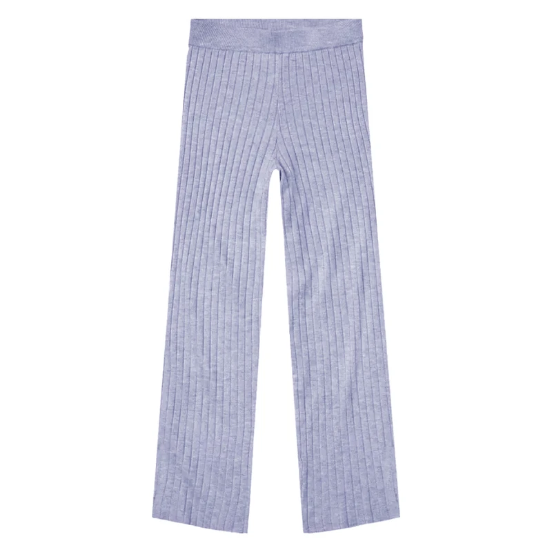 شلوار راحتی دخترانه لوپیلو مدل بافت کبریتی 2026