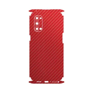 MAHOOT Red-Fiber-FullSkin Cover Sticker for Oppo Reno4 Pro 5G