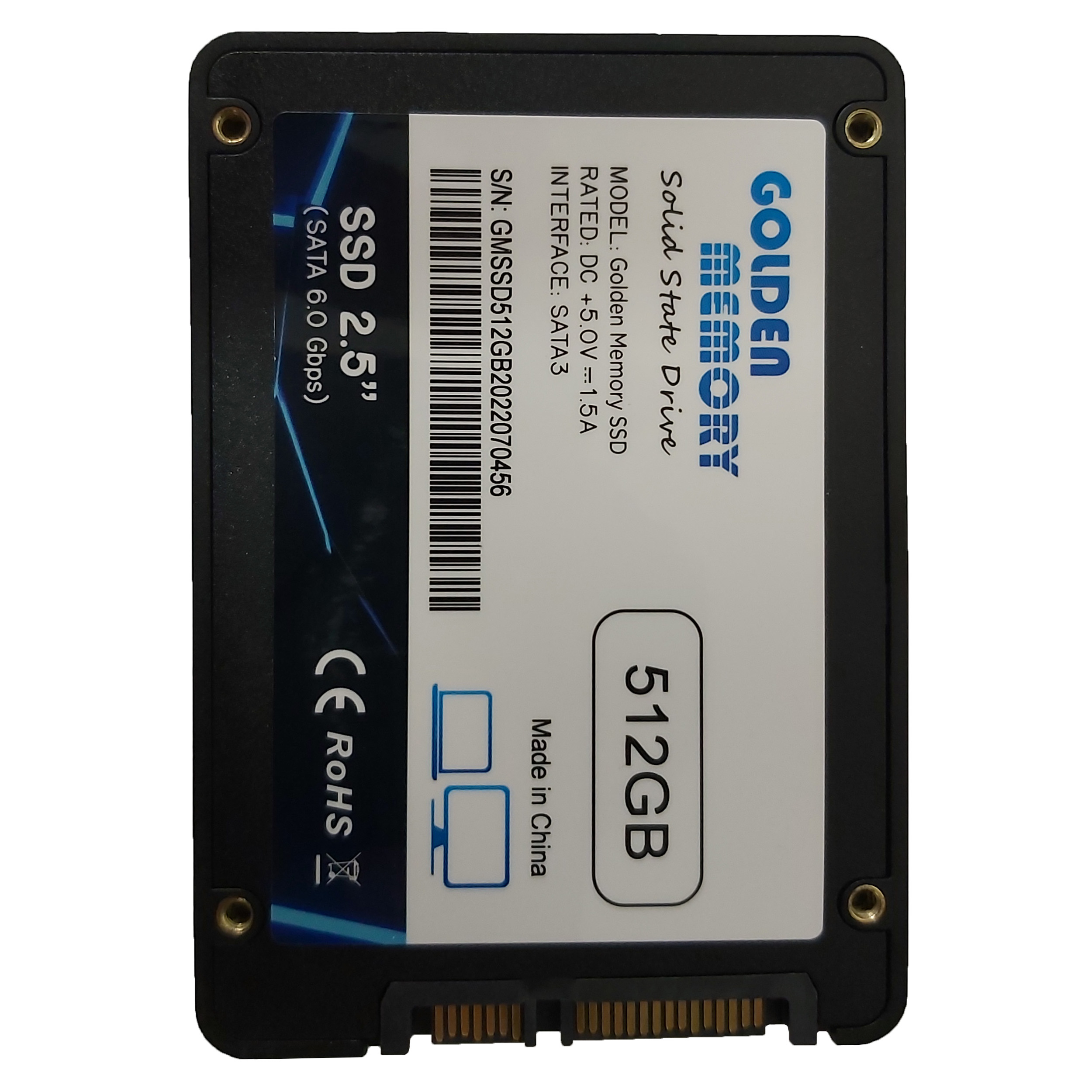 اس اس دی اینترنال جی اچ تی مدل Golden Memory ظرفیت 512 گیگابایت