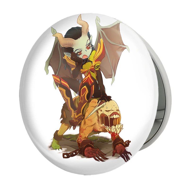 آینه جیبی خندالو طرح بازی دوتا (Dota 2) مدل تاشو کد 31429