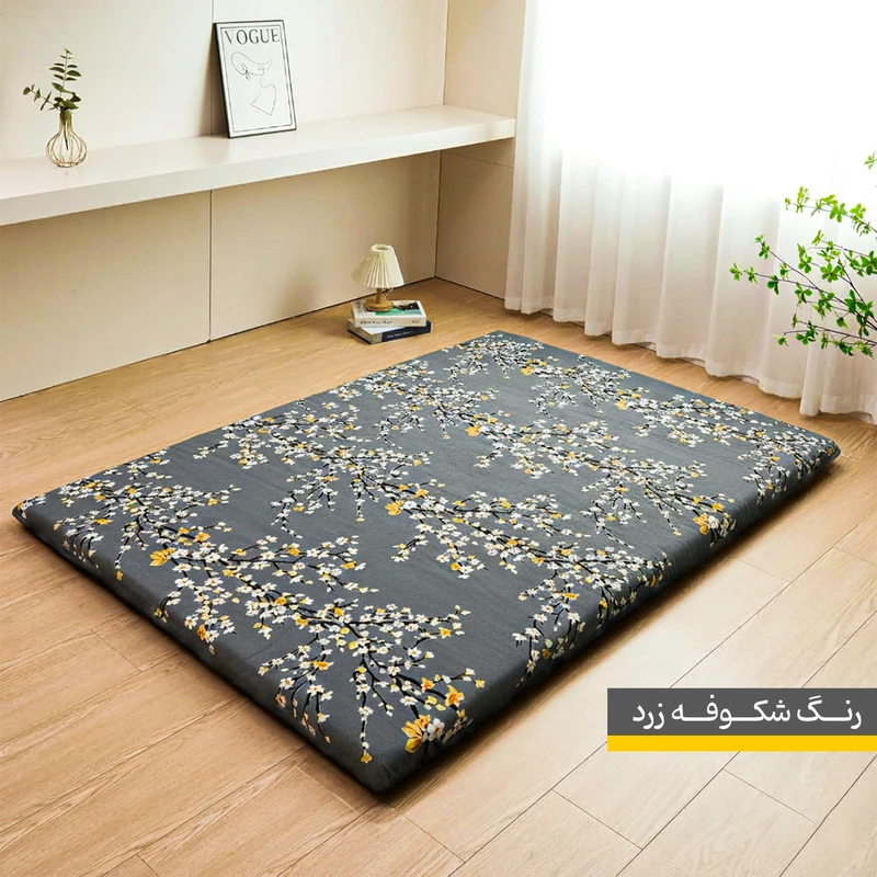 عکس شماره 2 : تشک مهمان آنیسا مدل شکوفه یکنفره سایز 85×185 سانتی متر