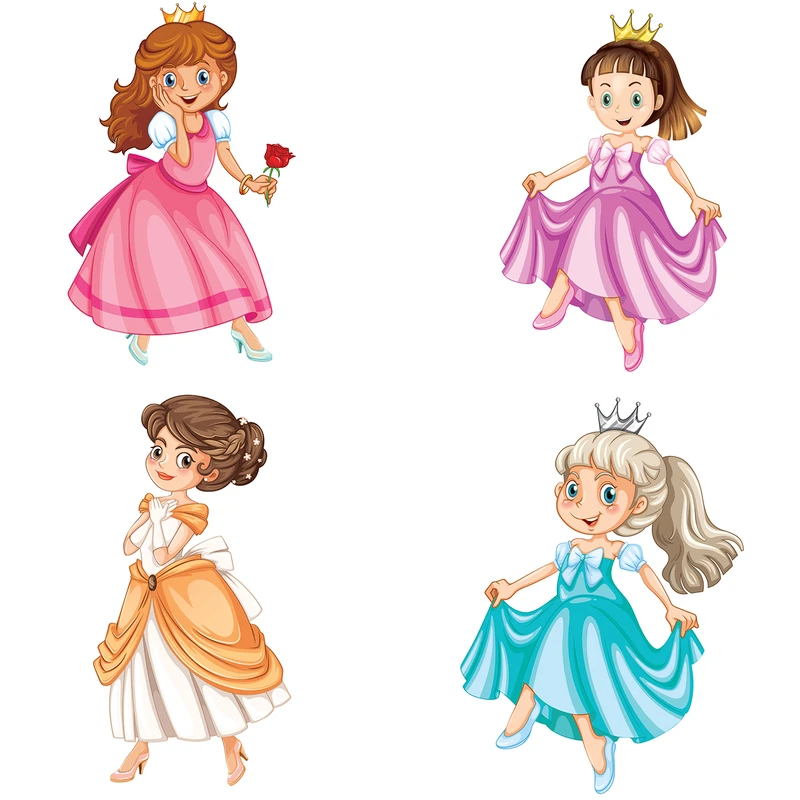  استیکر کلید و پریز طرح beautiful girl