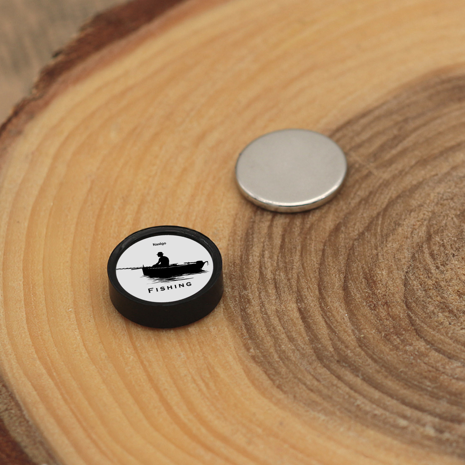 پیرسینگ گوش ناکسیگو مدل شب تاب طرح ماهیگیری کد PM6598