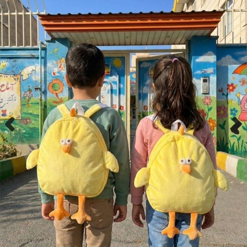 کوله پشتی کودک مدل جوجه