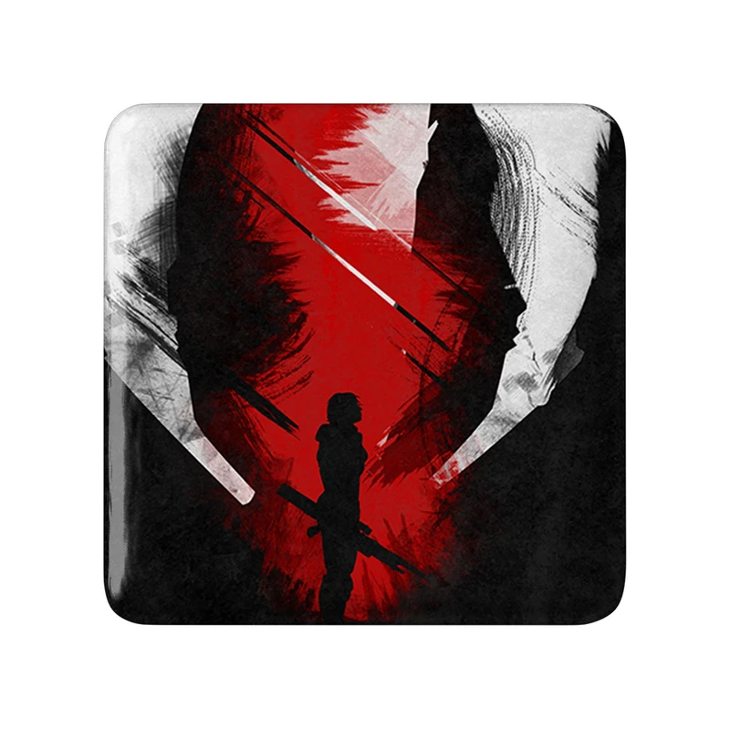 مگنت خندالو طرح بازی مس افکت (Mass Effect) مدل مربعی کد 31553