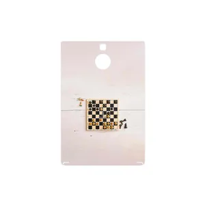 MAHOOT Chess Cover Sticker for BlackBerry Passport Silver Edition