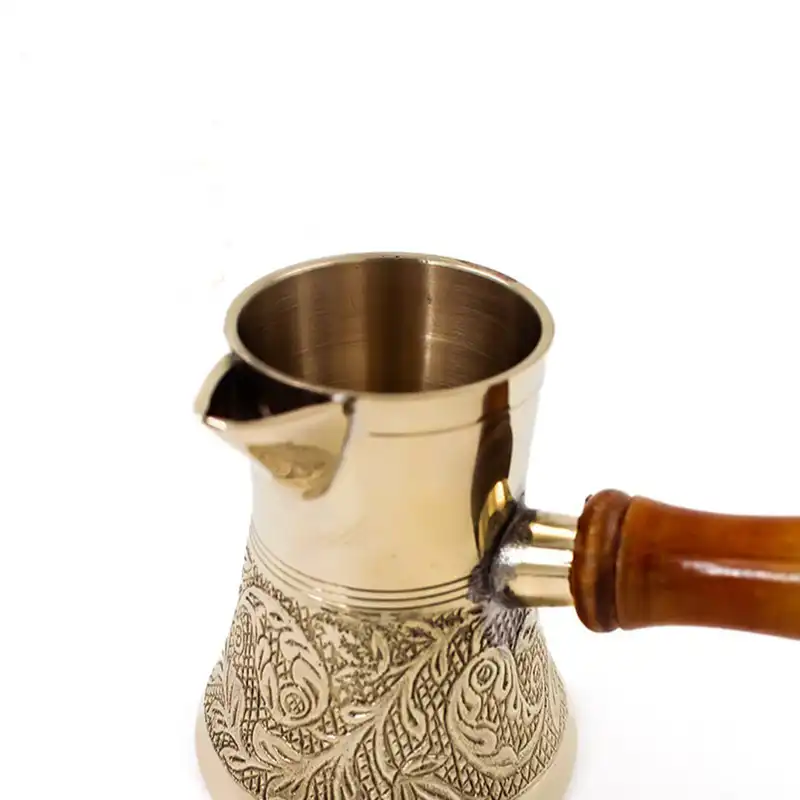 قهوه جوش برنجی مدل جذوه کد 6128