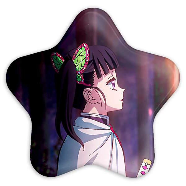 پیکسل خندالو طرح کانائو سویوری انیمه شیطان کش مدل ستاره ای کد 11474